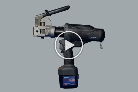 充电式液压切刀REC-S524T 产品简介及操作視頻展示（重点推荐产品12）